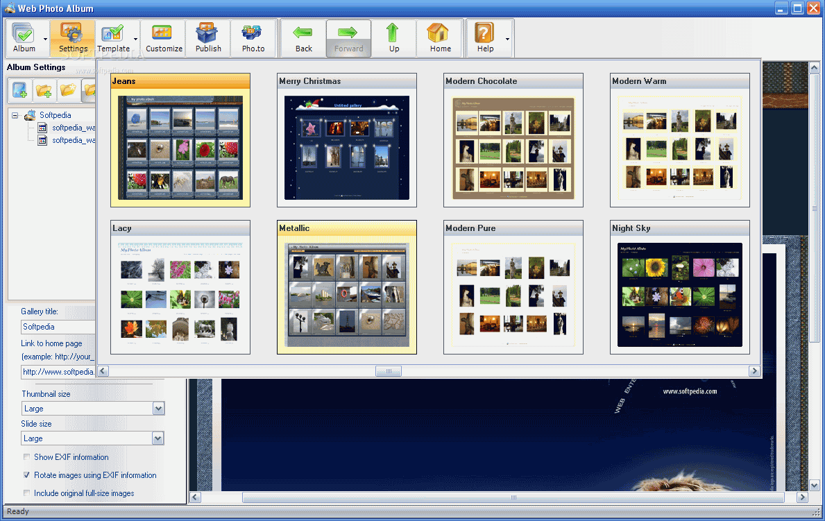 Web Album Creator